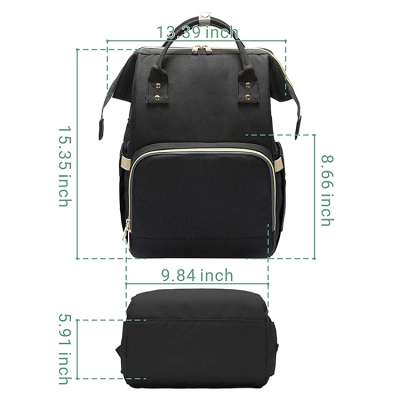 Wholesale 4 In 1 Baby Bassinet/Backpack Backpack Diaper Bag Large Capacity Backpack Baby Bag For Mom